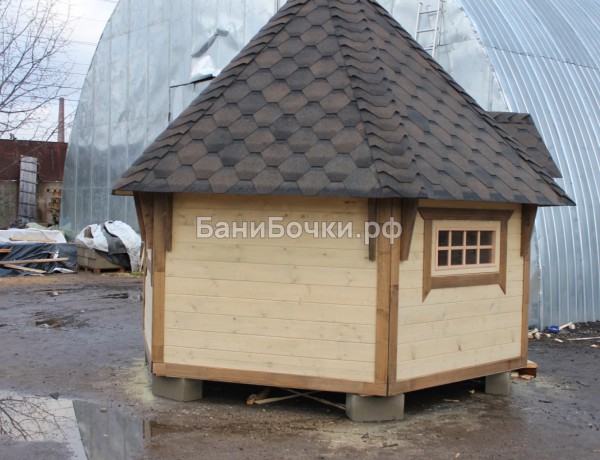 Гриль-домик в финском стиле фото 3